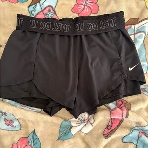Nike Women's Black Athletic Shorts